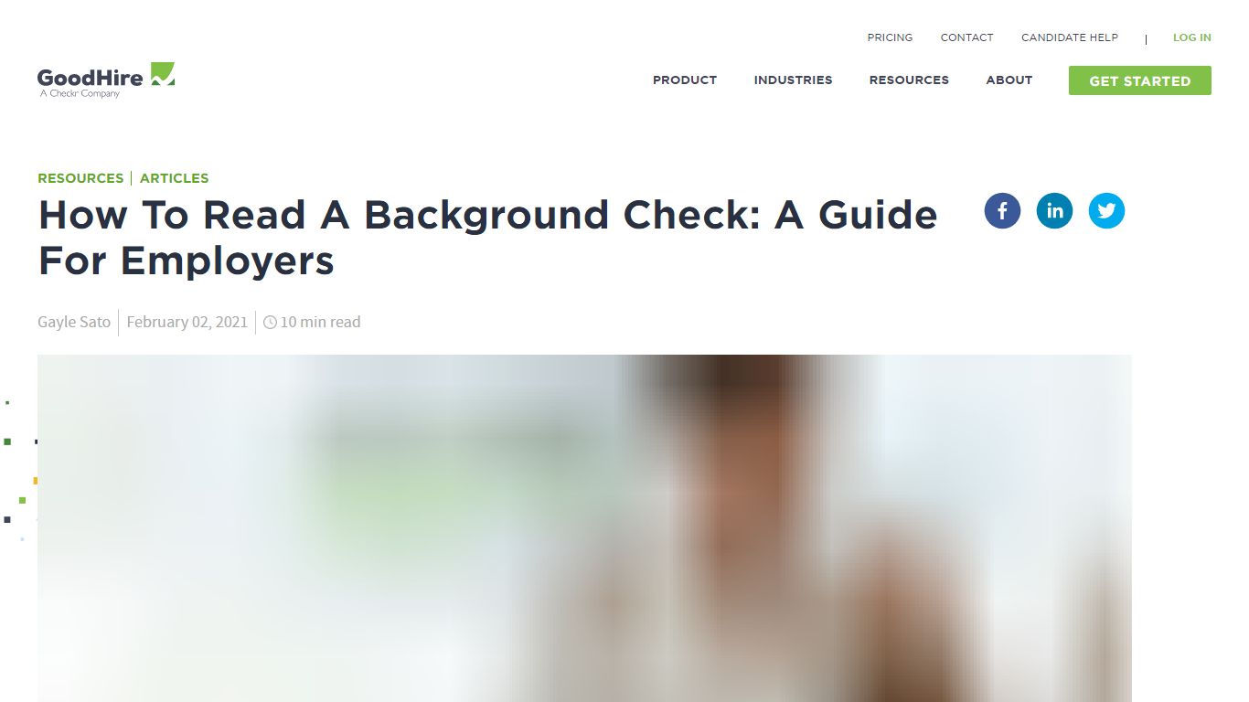 Employers: How to Read a Background Check | GoodHire